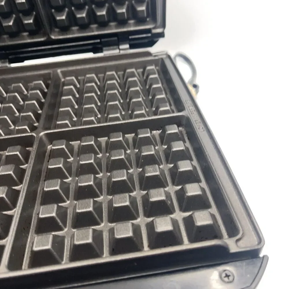 KRUPS Belgian Waffle Maker: Stainless Steel, Clean Plates -Tested